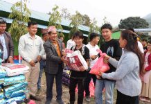 राक्सिराङ गाउँपालिकाद्धारा एसईई दिने विद्यार्थीलाई खाद्यान्न सहयोग