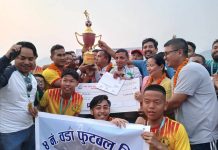 चौथो हेटाैंडा मेयर कपको उपाधि वडा नम्बर ४ को कब्जामा