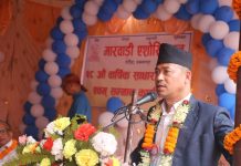 उधोग र व्यापारको माध्यमबाट देशप्रति मारवाडी समुदायको योगदान ठूलो छ : मन्त्री श्रेष्ठ