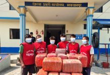 १३० किलो लागुऔषध गाँजासहित ७ जना पक्राउ