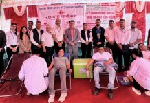 गणतन्त्र दिवसमा रक्तदान तथा स्वास्थ्य परीक्षण