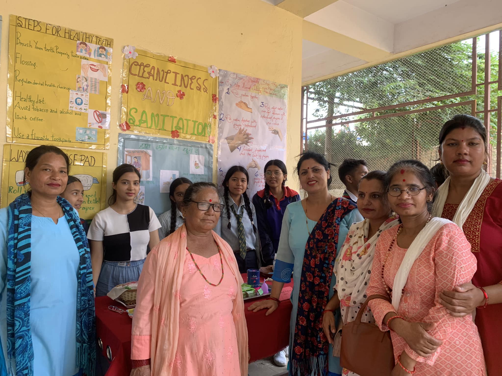 May be an image of 7 people and text