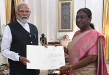 भारतको प्रधानमन्त्रीमा तेस्रो पटक नरेन्द्र मोदी नियुक्त