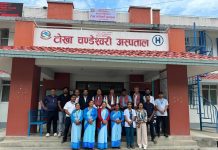 स्वास्थ मन्त्री थापाद्वारा टोखा अस्पताल अनुगमन