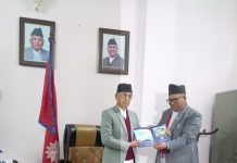 राष्ट्रिय दलित आयोगद्धारा बागमती प्रदेश प्रमुखसमक्ष प्रतिवेदन पेस