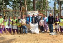 सहिद सप्ताहको अवसरमा सहिद स्मारकमा विशेष सरसफाई कार्यक्रम