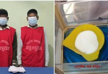 लागूऔषध सेतो हेरोईनसहित २ जना भारतीय नागरिक पक्राउ