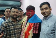 प्रचण्डको तस्बिर जलाउने राप्रपा नेता निराजन बम रिहा