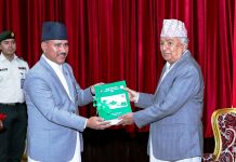 राष्ट्रपति समक्ष महालेखापरीक्षकको ६२औँ वार्षिक प्रतिवेदन पेस (पूर्णपाठसहित)