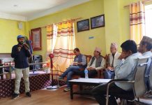 स्थानीय पाठ्यपुस्तकको विषयमा छलफल र सुझाव संकलन