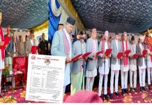 बागमतीका नवनियुक्त मुख्यमन्त्री तथा मन्त्रीहरूद्वारा शपथ ग्रहण