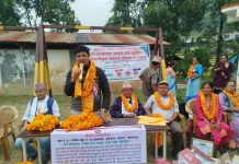 कैलाशका पाँच टोल पूर्ण सरसफाई तथा खानेपानीयुक्त समुदाय घोषणा