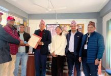 मकवानपुरगढी गाउँपालिका र रेडक्रसबीच निशुल्क रक्त सेवा सम्झौता