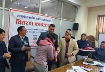 नेपालमै पहिलो पटक माउन्टेन बाइक गाइडहरूलाई लाइसेन्स वितरण