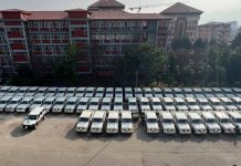 निर्वाचनका लागि भारतले २५० वटा गाडी उपहार दियाे