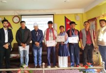 वक्तृत्वकलामा सदिक्षा भईन् प्रथम