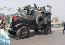 कर्फ्यु जारीपछि वीरगञ्जको अवस्था सामान्य, बङ्करसहित सेनाको सुरक्षा गस्ती