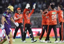 आईपीएलमा हैदरावादले कोलकातालाई ६५ रनले हरायो